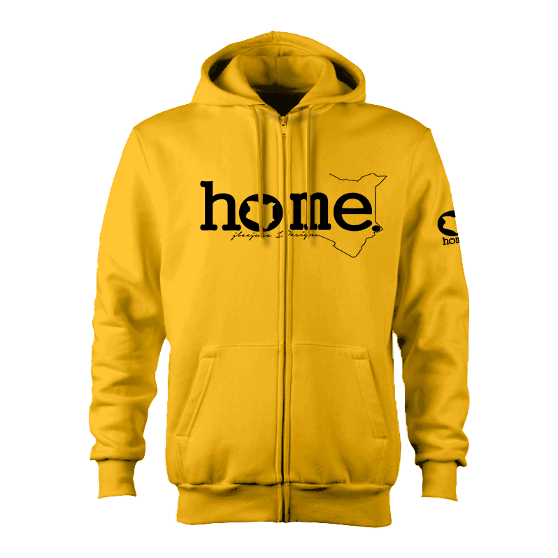 Kids Zip-Up Hoodie  - Mustard Yellow (Heavy Fabric)