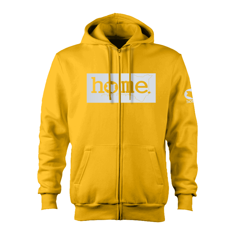 Kids Zip-Up Hoodie  - Mustard Yellow (Heavy Fabric)