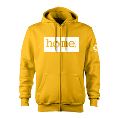 Zip-up Hoodie  - Mustard Yellow (Heavy Fabric)