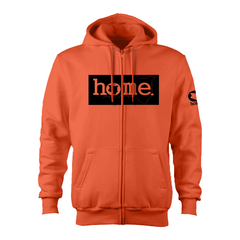 Zip-up Hoodie - Orange (Heavy Fabric)