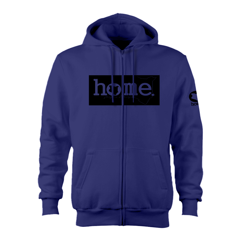 Zip-up Hoodie  - Royal Blue (Heavy Fabric)