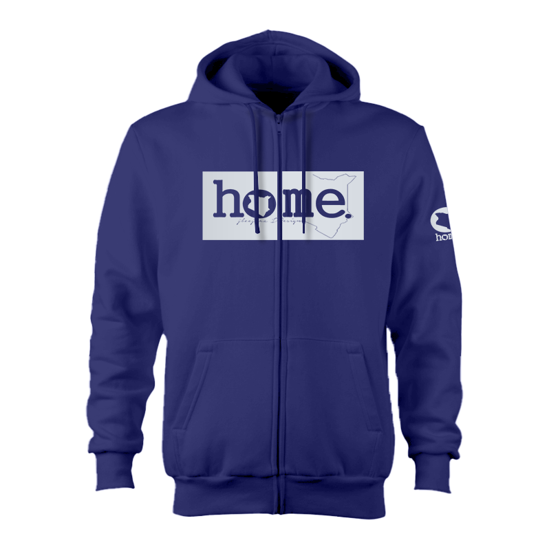 Kids Zip-Up Hoodie  - Royal Blue (Heavy Fabric)