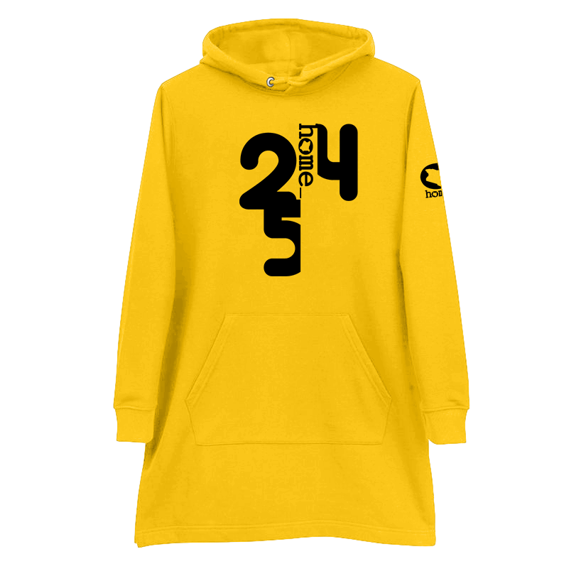 Hoodie Dress - Mustard Yellow (Heavy Fabric)