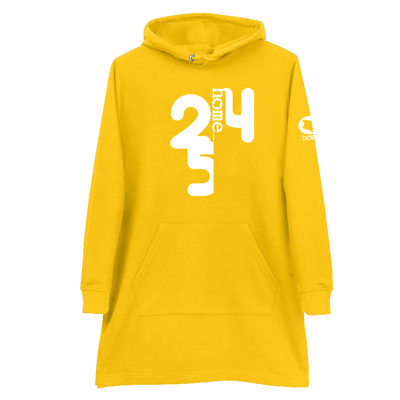 Hoodie Dress - Mustard Yellow (Heavy Fabric)