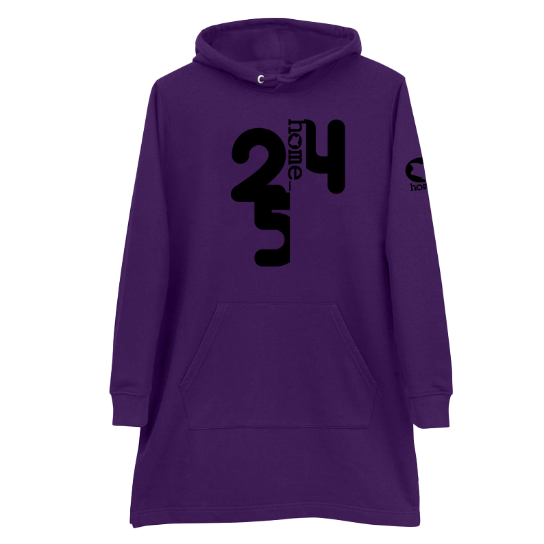 Hoodie Dress - Purple (Heavy Fabric)