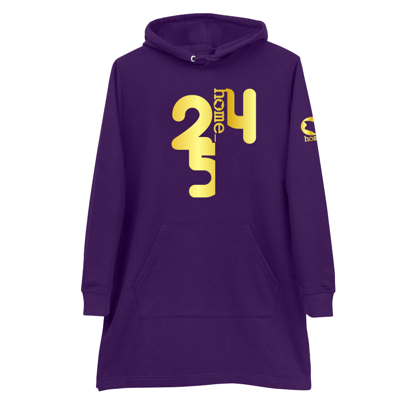 Hoodie Dress - Purple (Heavy Fabric)