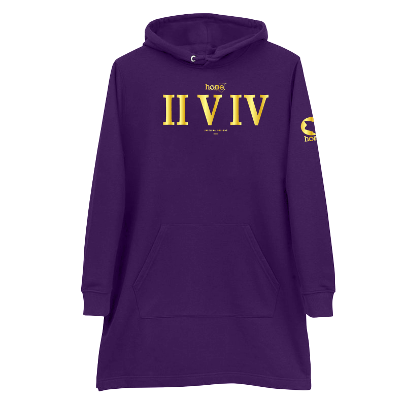 Hoodie Dress - Purple (Heavy Fabric)