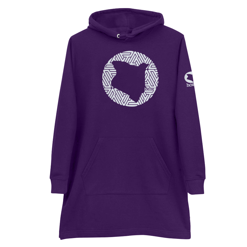 Hoodie Dress - Purple (Heavy Fabric)