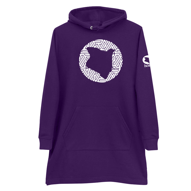 Hoodie Dress - Purple (Heavy Fabric)