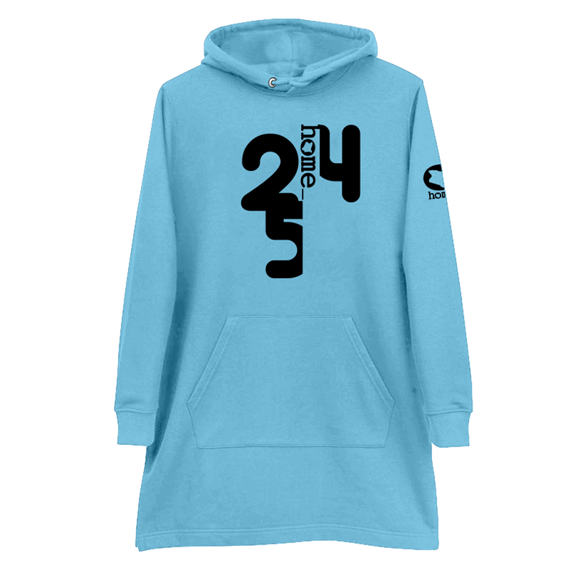 Hoodie Dress - Sky Blue (Heavy Fabric)