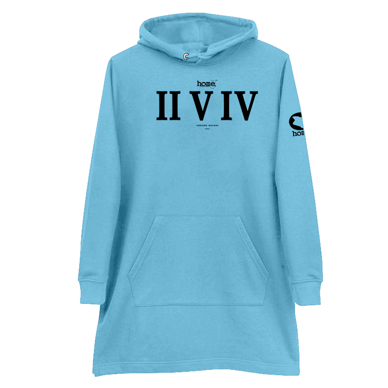 Hoodie Dress - Sky Blue (Heavy Fabric)