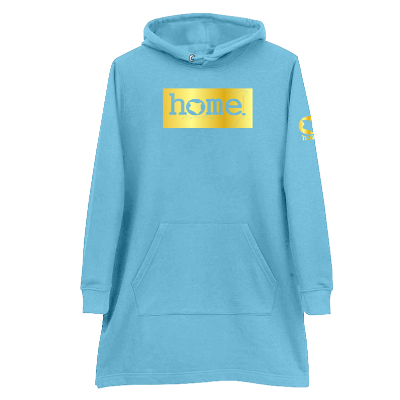 Hoodie Dress - Sky Blue (Heavy Fabric)