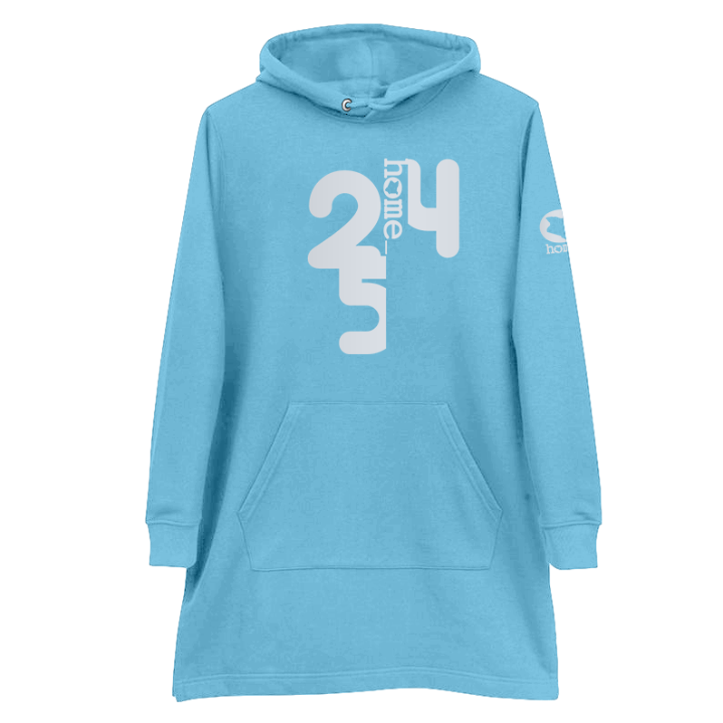 Hoodie Dress - Sky Blue (Heavy Fabric)