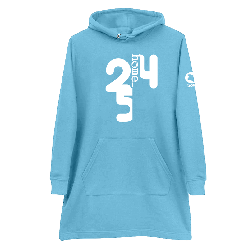 Hoodie Dress - Sky Blue (Heavy Fabric)