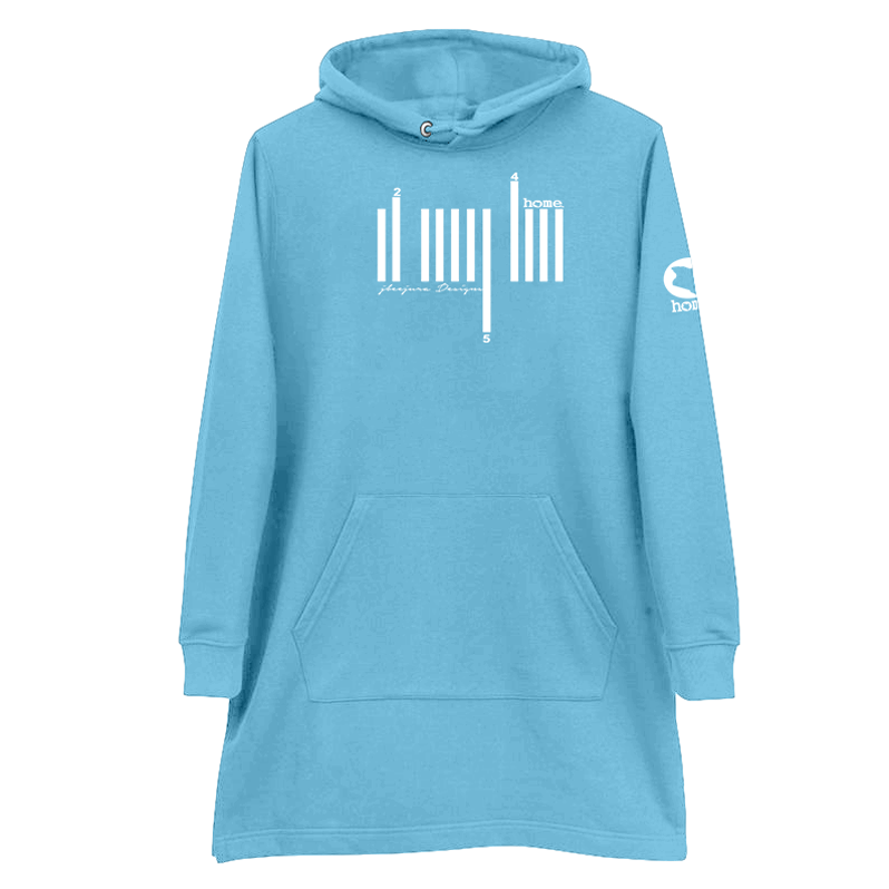 Hoodie Dress - Sky Blue (Heavy Fabric)