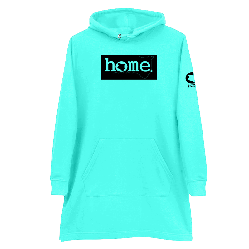 Hoodie Dress - Deep Turquoise (Heavy Fabric)