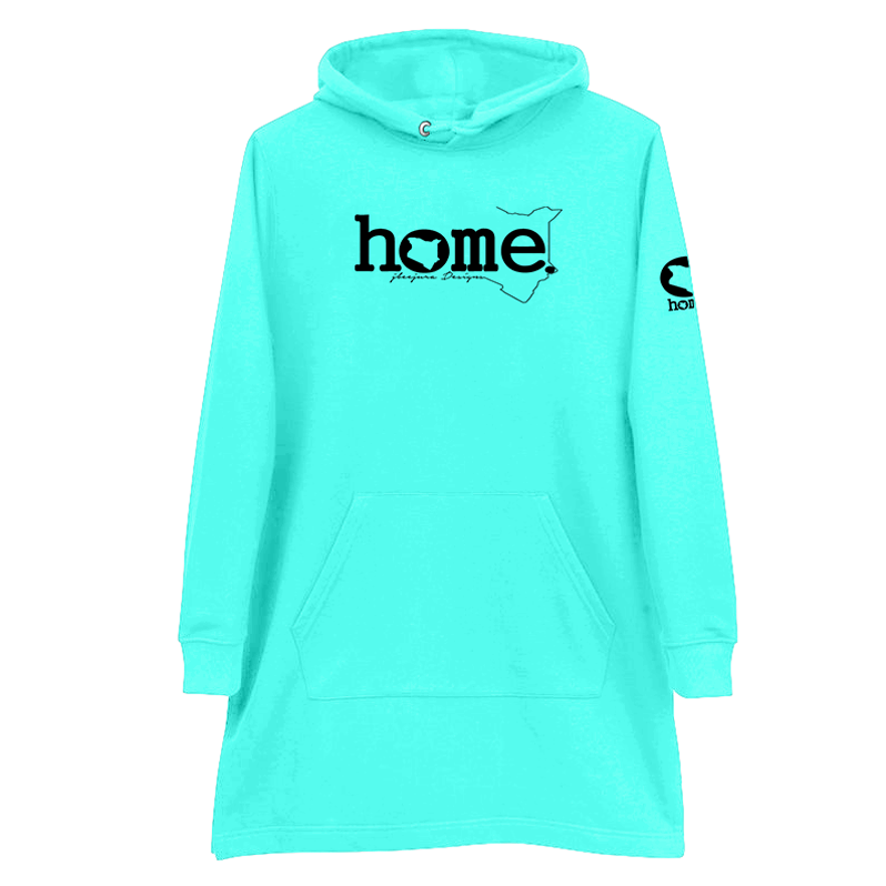 Hoodie Dress - Deep Turquoise (Heavy Fabric)