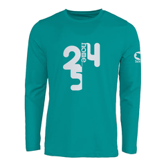 Long Sleeve T-Shirt - Cyan Green