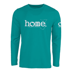 Long Sleeve T-Shirt - Cyan Green
