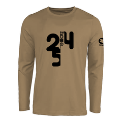 Long Sleeve T-Shirt - Light Brown