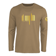 Long Sleeve T-Shirt - Light Brown