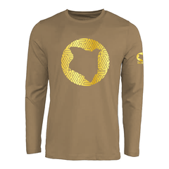 Long Sleeve T-Shirt - Light Brown