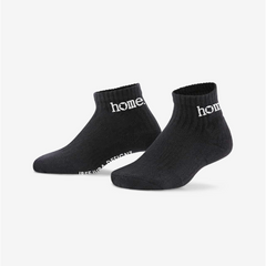 JBEEJURA DESIGNZ | home - 254 Black Essential Ankle Socks (Low Cut.) 