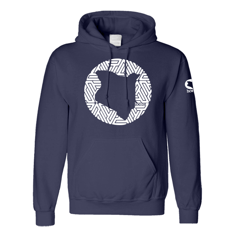 Hoodie - Navy Blue (Mid-Heavy Fabric)