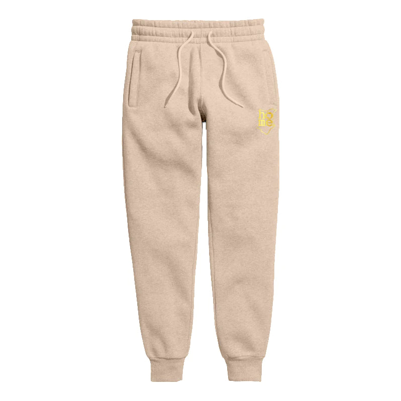 Mens Sweatpants - Light Brown (Mid-Heavy Fabric)