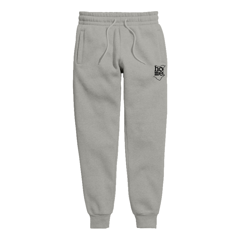 home_254 KIDS SWEATPANTS PICTURE FOR LIGHT GREY IN MID-HEAVY FABRIC WITH  BLACK CLASSIC PRINT