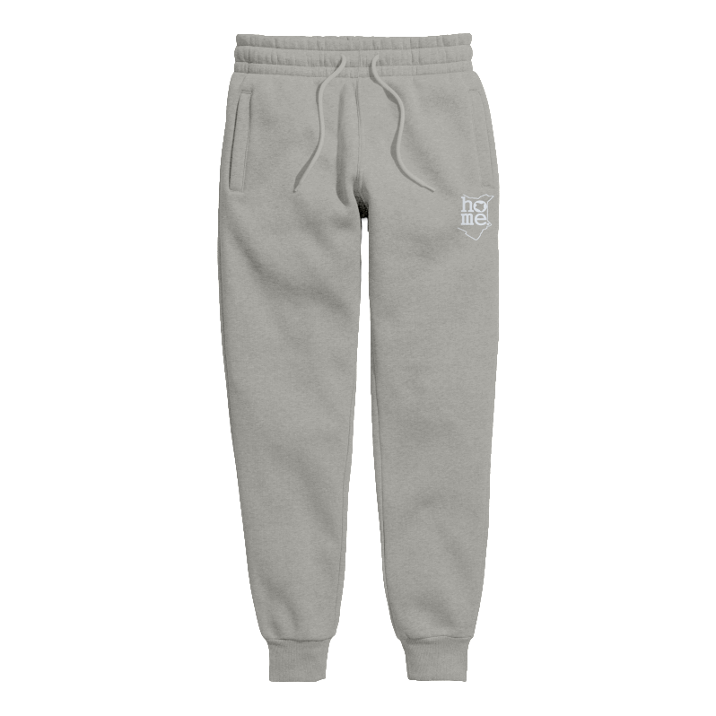 home_254 KIDS SWEATPANTS PICTURE FOR LIGHT GREY IN MID-HEAVY FABRIC WITH SILVER CLASSIC PRINT