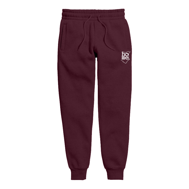 Womens Sweatpants - Maroon (Mid-Heavy Fabric)