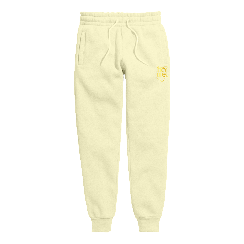 home_254 KIDS SWEATPANTS PICTURE FOR OFF WHITE IN MID-HEAVY FABRIC WITH GOLD CLASSIC PRINT