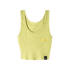 Kids Mushie Vest Top - Canary Yellow