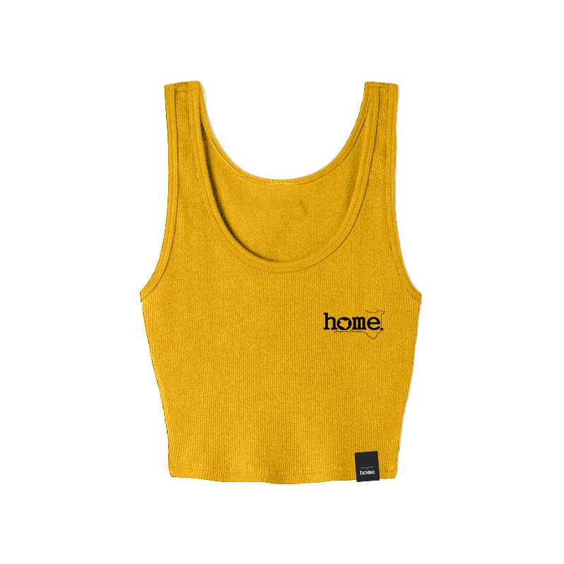 Kids Mushie Vest Top - Mustard Yellow