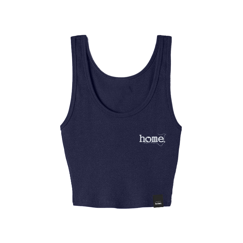 Kids Mushie Vest Top - Navy Blue