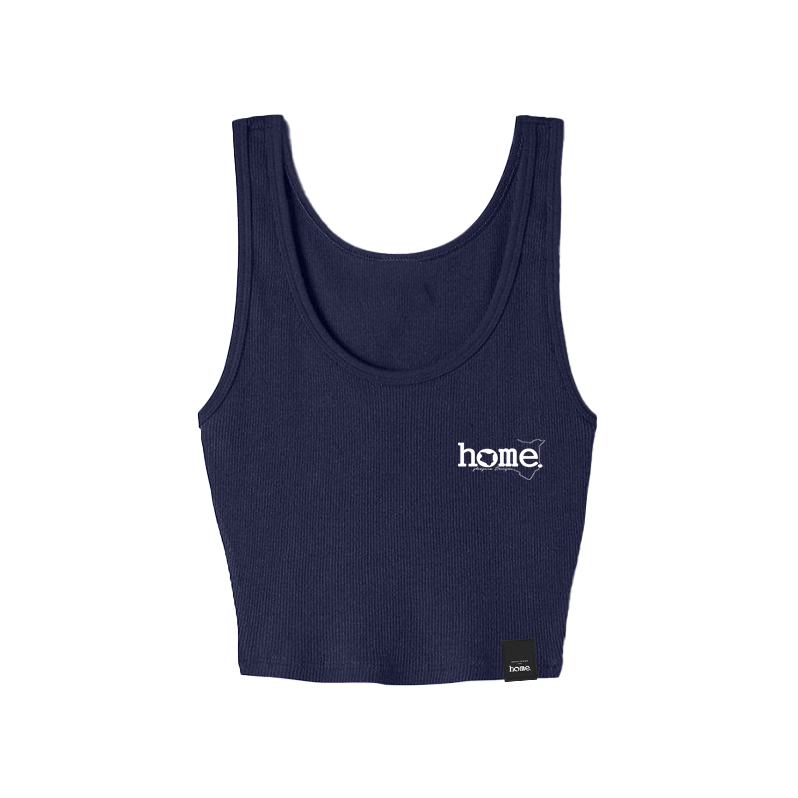 Kids Mushie Vest Top - Navy Blue