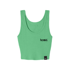 Mushie Vest Top - Turquoise Green