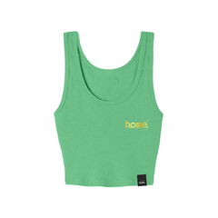 Mushie Vest Top - Turquoise Green