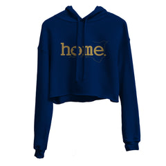 Cropped Hoodie - Navy Blue (Heavy Fabric)