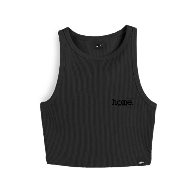 Kids Racer Vest Top- Black