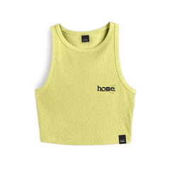 Kids Racer Vest Top- Canary Yellow