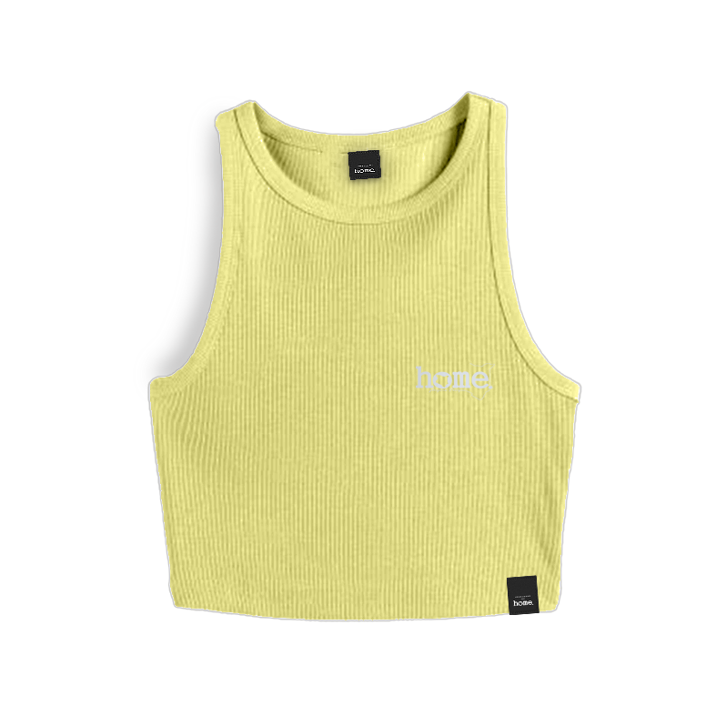 Racer Vest Top- Canary Yellow