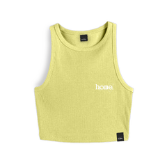 Racer Vest Top- Canary Yellow
