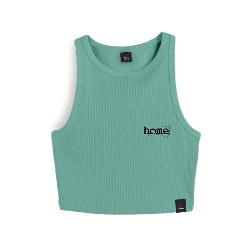 Racer Vest Top- Cyan