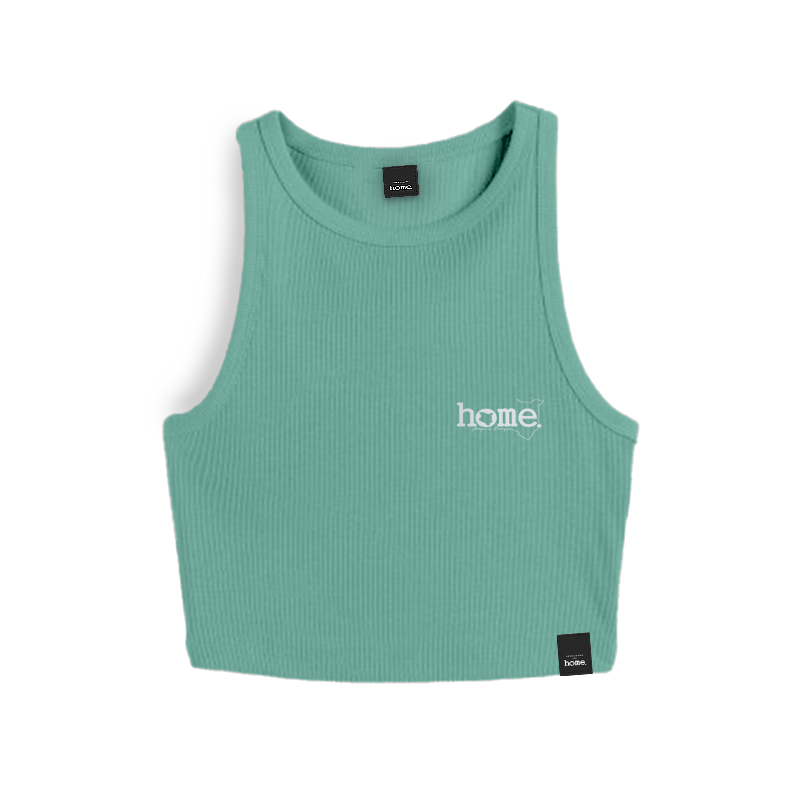 Racer Vest Top- Cyan