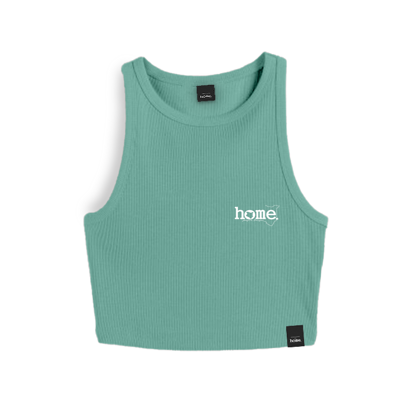 Racer Vest Top- Cyan