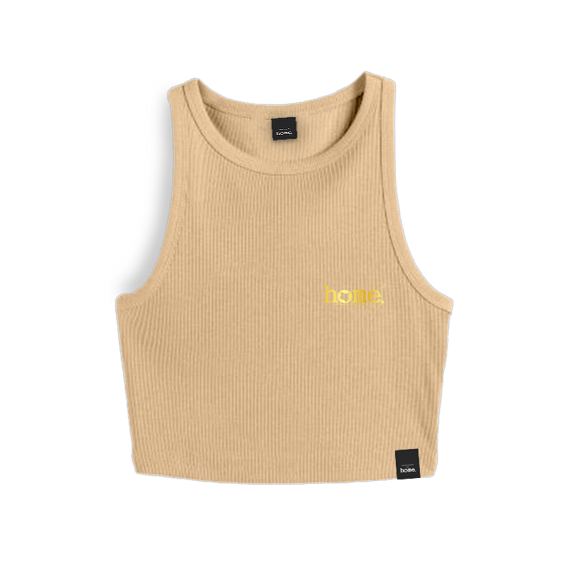 Kids Racer Vest Top- Light Brown