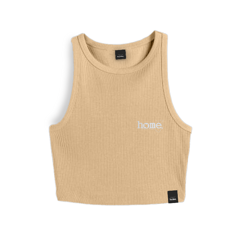 Racer Vest Top- Light Brown