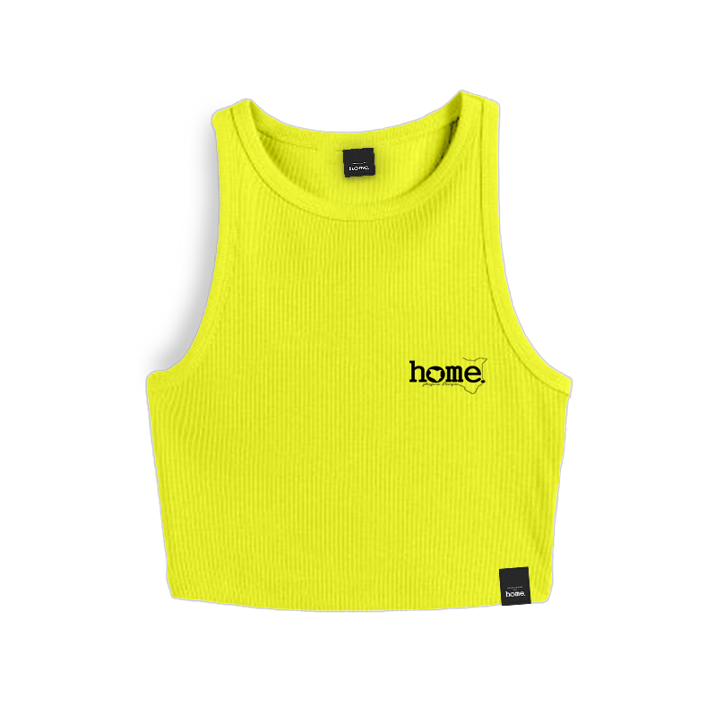 Racer Vest Top- Lime Green